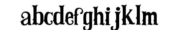 Funkerly Font LOWERCASE