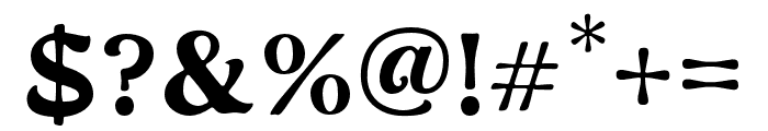 Funkley Regular Font OTHER CHARS
