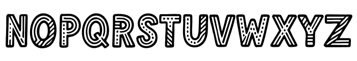 Funkoodle Font UPPERCASE