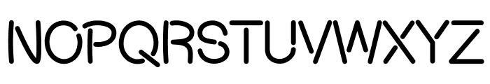 Funky April Font UPPERCASE