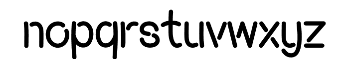 Funky April Font LOWERCASE