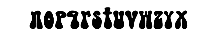 Funky Bite Font LOWERCASE