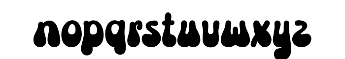 Funky Chunky Font LOWERCASE