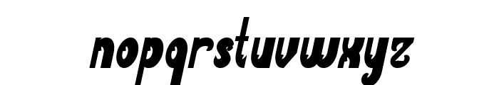 Funky Claw Bold Italic Font LOWERCASE