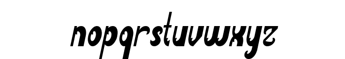Funky Claw Italic Font LOWERCASE