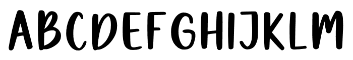 Funky Fresh Font UPPERCASE