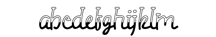 Funky Funny Playful Two Font LOWERCASE