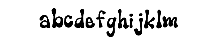 Funky Fusion Regular Font LOWERCASE