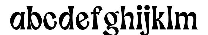 Funky Grim Regular Font LOWERCASE