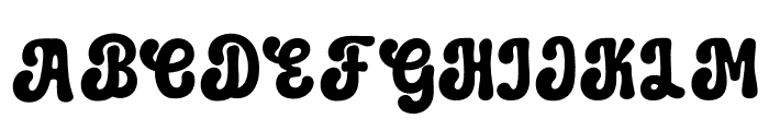 Funky Grunge Font UPPERCASE