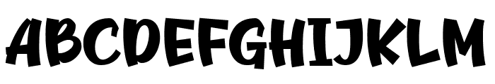 Funky Gurls Font UPPERCASE