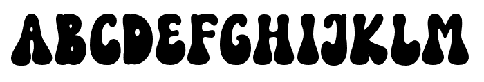 Funky Holiday Font LOWERCASE