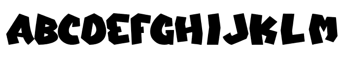 Funky Hype Font LOWERCASE