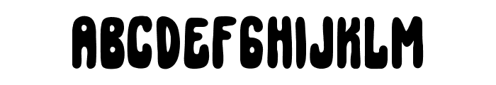 Funky Juice Font UPPERCASE
