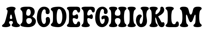 Funky Pickle Font UPPERCASE