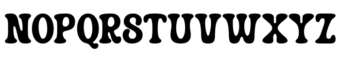 Funky Pickle Font UPPERCASE