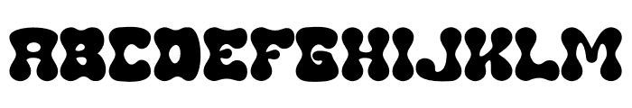 Funky Sign Font UPPERCASE