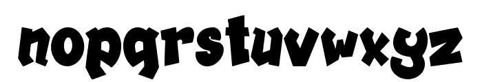 Funky Star Font LOWERCASE