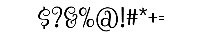 Funky Swirly Font OTHER CHARS