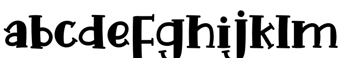 Funky Tiger Font LOWERCASE
