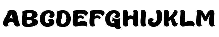 Funky Unicorn Regular Font LOWERCASE