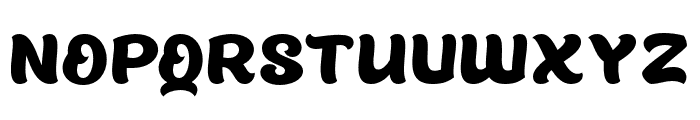 Funky Unicorn Regular Font LOWERCASE