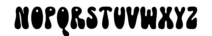 Funky Yard Solid Font LOWERCASE