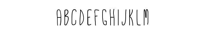 Funky Font UPPERCASE