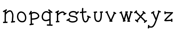 FunkyCrafter Font LOWERCASE