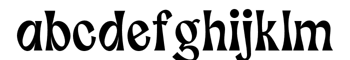 FunkyGrim-Regular Font LOWERCASE