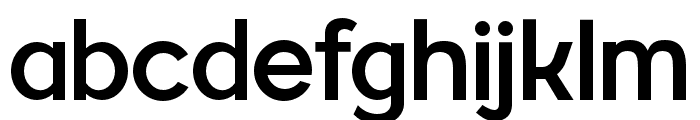 FunkyRegular Font LOWERCASE