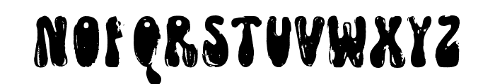 FunkyYard-SVG Font UPPERCASE