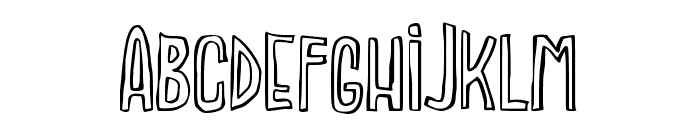 Funkybee Regular Font UPPERCASE
