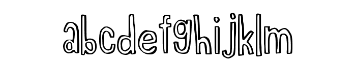 Funkybee Regular Font LOWERCASE