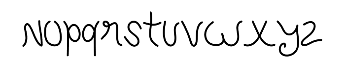 Funny Bunny Font LOWERCASE