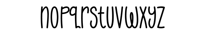 Funny Candy Font LOWERCASE