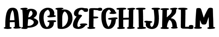 Funny Cat Regular Font UPPERCASE