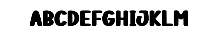 Funny Comic Font LOWERCASE