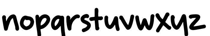 Funny Days Font LOWERCASE