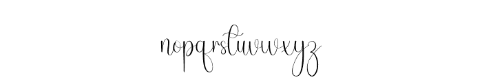 Funny Flower Font LOWERCASE