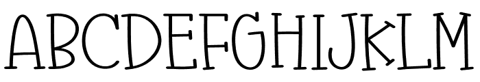 Funny Grinch Font UPPERCASE