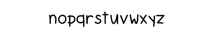 Funny Kids Font LOWERCASE