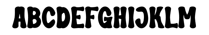 Funny Madone Font UPPERCASE