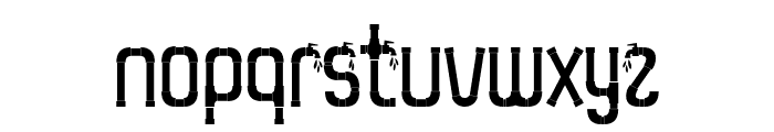 Funny Pipe Font LOWERCASE