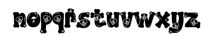 Funny Puppy Font LOWERCASE