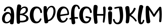 Funny Spring Font LOWERCASE