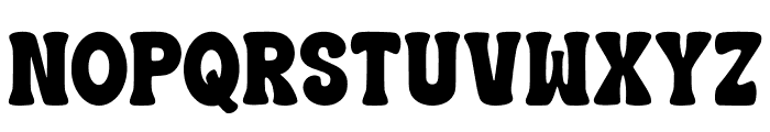 Funny Trippy Regular Font UPPERCASE