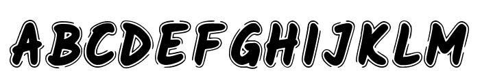 Funpora Regular Font UPPERCASE