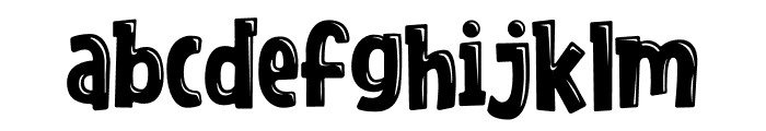 Funtasia Shiny Font LOWERCASE