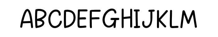 Funtastic Wonderful Font - Skinny Regular Font UPPERCASE